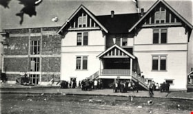 Gilmore Avenue School construction, [1913] (date of original), copied 1986 thumbnail