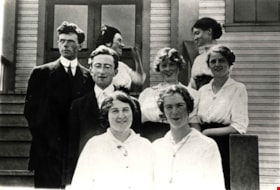 Teachers at Vancouver Heights School, 1912 (date of original), copied 1986 thumbnail