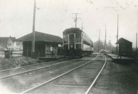 Fraser Arms Interurban station, [1930] (date of original), copied 1986 thumbnail