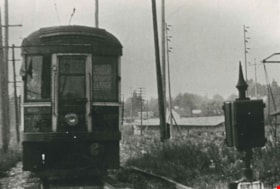 Burnaby Lake Interurban tram, 1925 (date of original), copied 1986 thumbnail