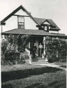 Tidball-Cram family home, 1908 (date of original), copied 1986 thumbnail