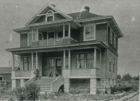 Naud family home, 1910 (date of original), copied 1986 thumbnail