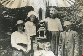 Butcher family, 1920 (date of original), copied 1986 thumbnail