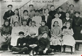 East Burnaby School class, [1912] (date of original), copied 1986 thumbnail