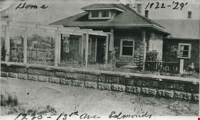 Winch family home, 1922 (date of original), copied 1986 thumbnail