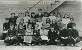 East Burnaby School Class, 1910 (date of original), copied 1986 thumbnail