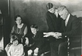 Johnson family, 1929 (date of original), copied 1986 thumbnail