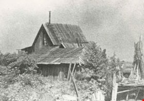 Squatter's shanty, [1911] (date of original), copied 1986 thumbnail