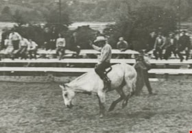 Burnaby Lake Saddle Club Rodeo, [195-] (date of original), copied 1986 thumbnail