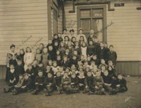 West Burnaby School class, 1898 thumbnail