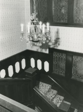 Hart house interior staircase, October 23, 1979 thumbnail