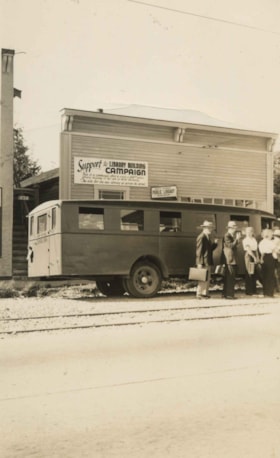Store used to house North Burnaby Library, 1939 thumbnail