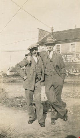 Standing at Kingsway and Nelson, 1920 thumbnail