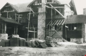 Fairacres' Mansion under construction, 1910 thumbnail