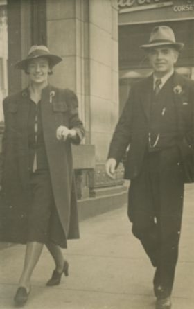 Mrs. Leeming and George A. Grant, [between 1925 and 1938] thumbnail