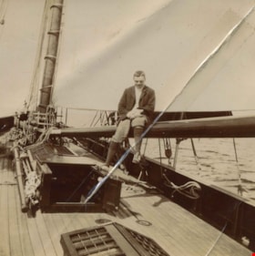 Neil M. McQuarrie on the Marinetta, [1900] thumbnail