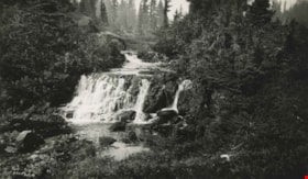 Waterfall within the Forbidden Plateau, 1938 thumbnail