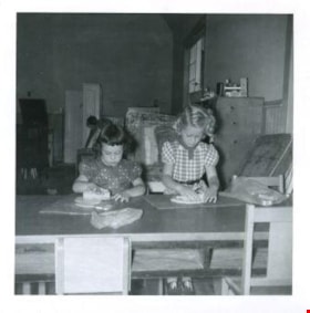 Students working in clay, [between 1957 and 1968] thumbnail