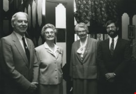 Plaque dedictation for Frank W. Macey, March 1991 thumbnail