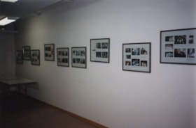 Display of photographs, 1990 thumbnail