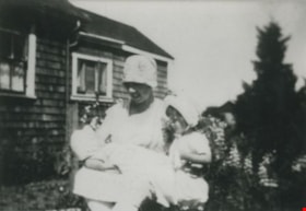 Woman and two children, [1929] (date of original), copied 1992 thumbnail