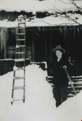 Snowfall, 1916 (date of original), copied 1992 thumbnail