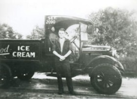 George and Hazelwood Ice Cream Truck, 1928 (date of original), copied 1992 thumbnail