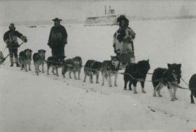 Husky dog team, 1926 (date of original), copied 1992 thumbnail