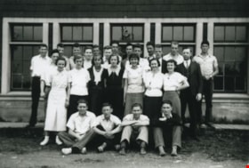 Burnaby North High School class, 1935 (date of original), copied 1992 thumbnail