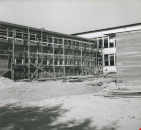 Burnaby South High School classroom construction, 1942 (date of original), copied 1992 thumbnail