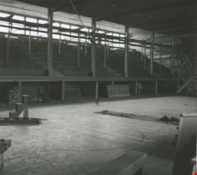 Burnaby South High School gym construction, 1942 (date of original), copied 1992 thumbnail