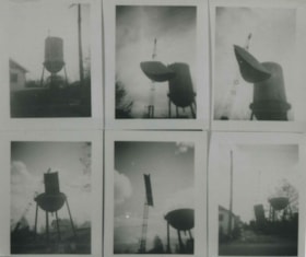 Water tower being dismantled, 1948 (date of original), copied 1992 thumbnail