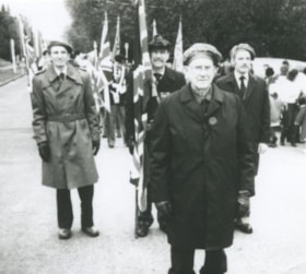 Bill Price in Remembrance Day Parade, 1989 (date of original), copied 1992 thumbnail