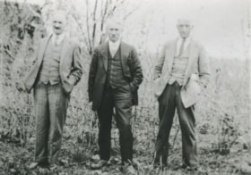 Men standing outside, [193-?] (date of original), copied 1992 thumbnail