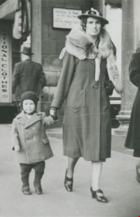 Grace Price and her son, [1939] (date of original), copied 1992 thumbnail