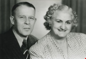 George and Lillian Langford, 1948 (date of original), copied 1992 thumbnail
