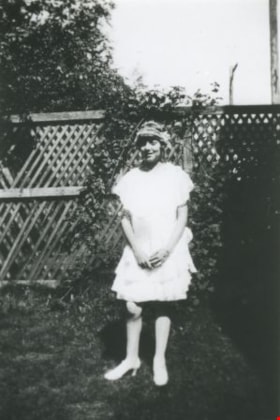 Helen Bettles, Burnaby May Queen attendant, 1930 (date of original), copied 1992 thumbnail