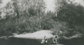 Swimming in the Fraser River, 1920 (date of original), copied 1992 thumbnail