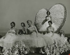 Parade Float carrying Burnaby's Beauty Queens, 1962 thumbnail