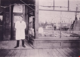 J. Pollard Meat Market, 1920 (date of original), copied 1998 thumbnail