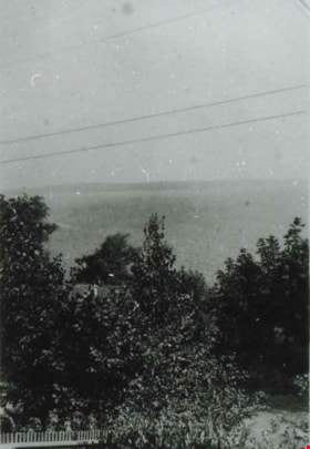 Toward Burnaby Lake from Sperling Avenue, [between 1930 and 1935] (date of original), copied 1991 thumbnail