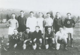 North Burnaby pick-up soccer team, [1939] (date of original), copied 1991 thumbnail