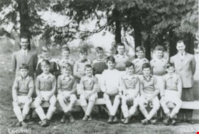 Capitol Hill School Boys Soccer Team, 1953 (date of original), copied 1991 thumbnail
