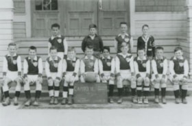 Capitol Hill School Boys Soccer Team, 1955 (date of original), copied 1991 thumbnail