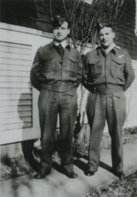 Earl and Lloyd Cary, February 1943 (date of original), copied 1991 thumbnail