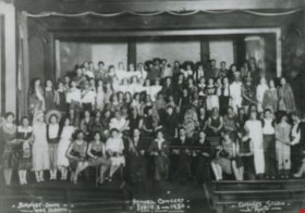 Burnaby South High School Annual Concert, February 1930 (date of original), copied 1991 thumbnail