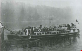 Ferry from Port Moody to Vancouver, 1923 (date of original), copied 1991 thumbnail