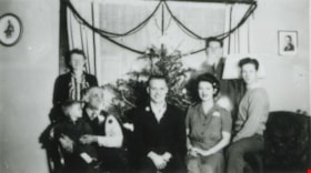 Ellis Family at Christmas, 1943, 1943 (date of original), copied 1991 thumbnail