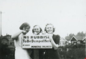 No rubbish to be dumped here, [1938] (date of original), copied 1991 thumbnail