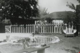Jim Ellis in the wading pool, [1946] (date of original), copied 1991 thumbnail